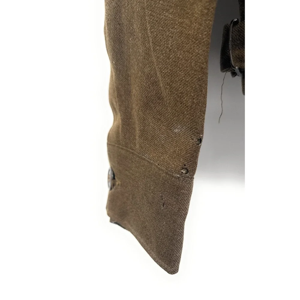 Wwii Army Coat Jacket Brown Uniform - Picture 4 of 7
